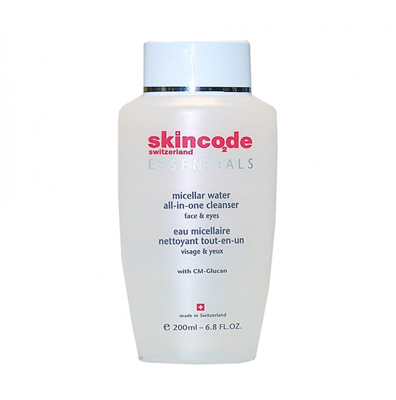 Sữa rửa mặt làm sạch đa tác dụng Skincode  Micellar water all in one cleanser 